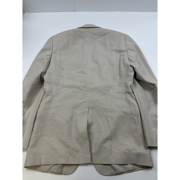 Michael Kors Mens Classic fit Sport Coat Blazer 36‎ R Beige Tan - Picture 9 of 9